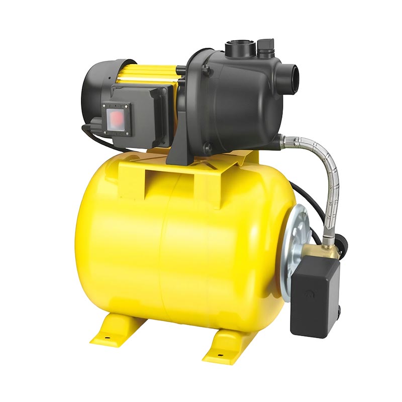 Zahradní elektrické mělké tryskové čerpadlo s tlakovou nádrží na vodu
