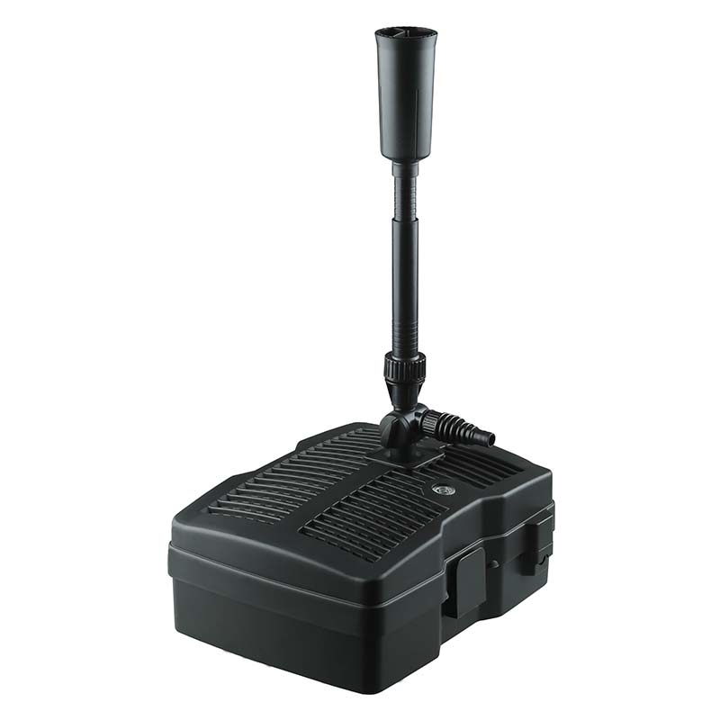 Vodopádové jezírkové fontánové čerpadlo s různými tryskami